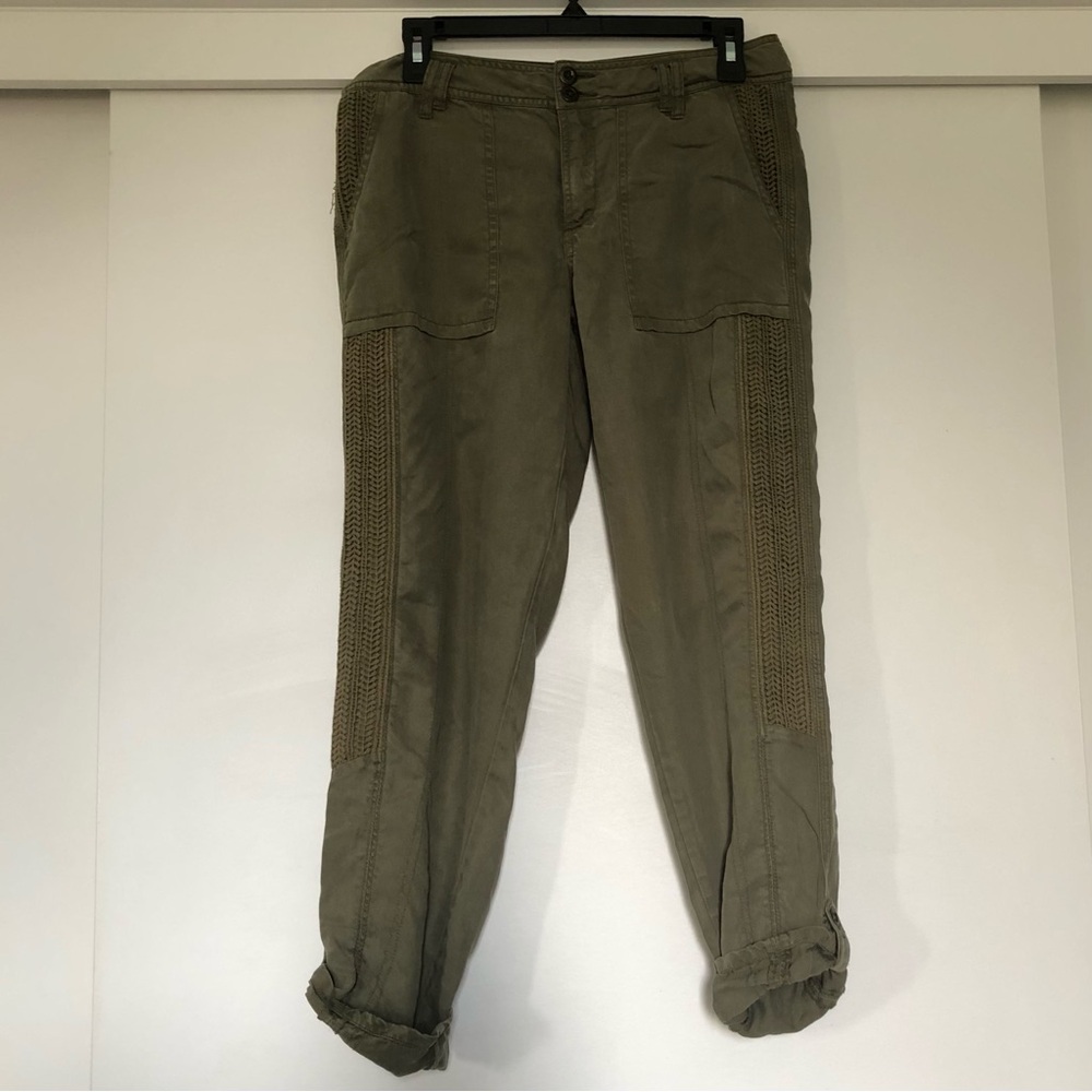 Olive Green Utility Pants